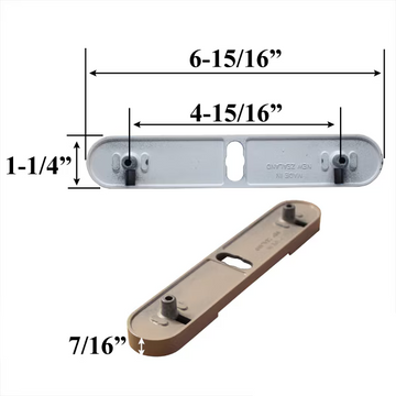 MOUNTING PLATE FOR INSIDE HANDLE - 14348